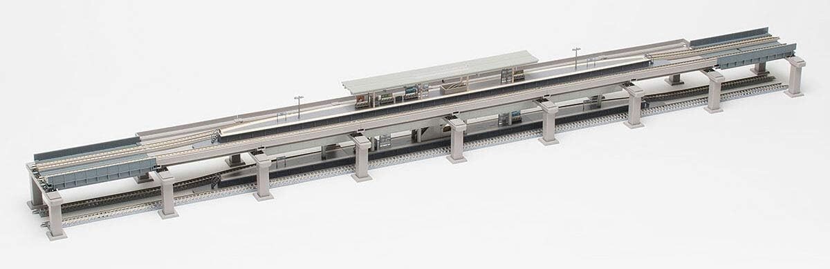 ボクシング h.y Buy Tomix 91043 Elevated Double Track Hierarchical Station Set