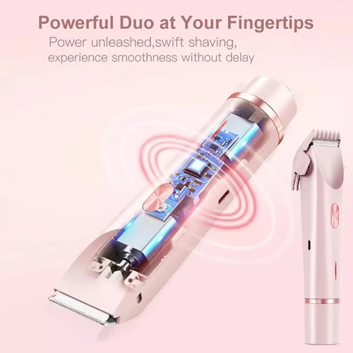 2in1 Dual Head Lady Shaver Electric Razor for Women Private Area Bikini Trimmer - Picture 11 of 11