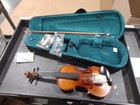 Left Hand Electric Violin 4/4 Maple Spruce Hand Made Violin with Case Bow Set