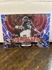 Oscar Colas 2023 Donruss Baseball Unleashed Blue #11  /249 - Chicago White Sox