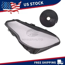 Left Clear Headlight Lens Cover For 2014-2016 Mercedes Benz W207 C207 E Class