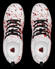 Horror House Pictures Blood Splatter White/Re...