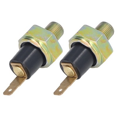 2x Engine Oil Pressure Sensor Male Thread Oil Pressure Transducer For Air Co SET