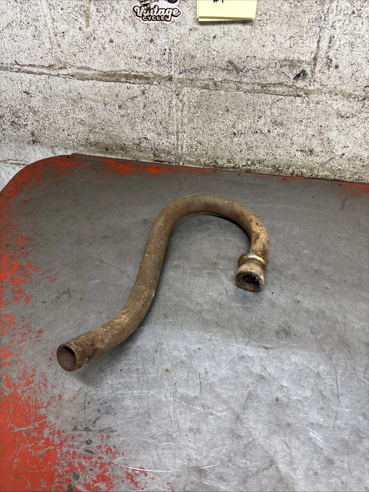 Tubo de cabezal de escape Honda Xl125s XL 125 1982 Foto 3 de 4