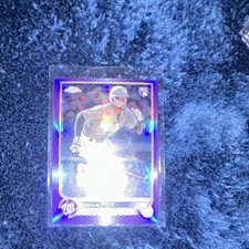 Topps 2022 Chrome Lucius Fox #USC181 Purple Refractor Rookie Nationals