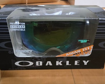 OAKLEY Canopy Prizm Asian Fit Snow Goggles Lightly Used Clean