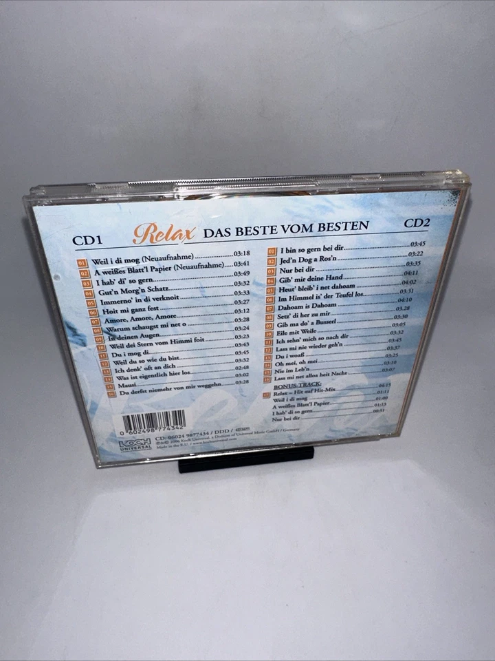 Relax - Das Beste Vom Besten (CD, 2006) Koch Universal - Bild 2 von 4