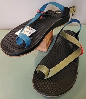 New Chaco Bodhi Adjustable Classic Sandals Toe Loop Teal 