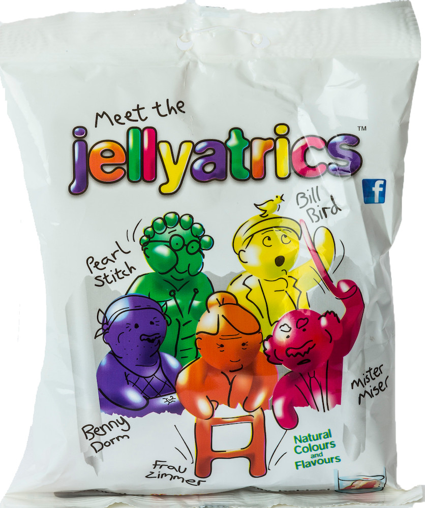 Jellyatrics Jelly Sweets 150g - Pack of 3