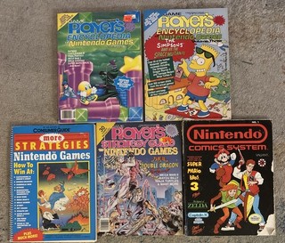 Game Players Encyclopedia of Nintendo Games NES Strategy Guide Lot Valiant Comic