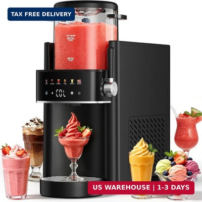 Slushie Machine, Ice Cream Maker, Slushy Machine for Home and Families, No ice n