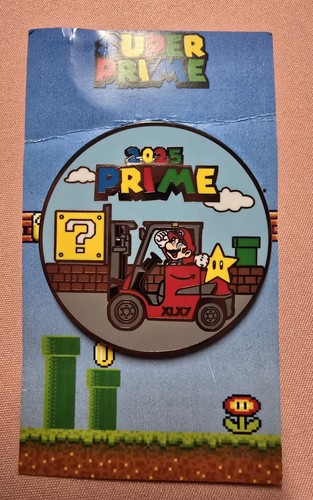 2025 Amazon Super Prime Mario Enamel Pin