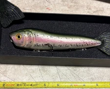 1 ct HARD 2 FIND 9" Throwback Minnow DAWG CHART SHAD swimbait lures baits bass