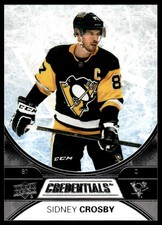 Sidney Crosby 2021-22 Upper Deck Credentials #2 Pittsburgh Penguins