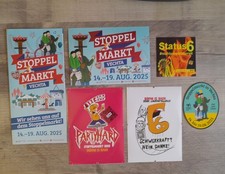 Stoppelmarkt Vechta Aufkleber Postkarte  Werbeflyer 2025  NEU!! Sammlerstücke!!