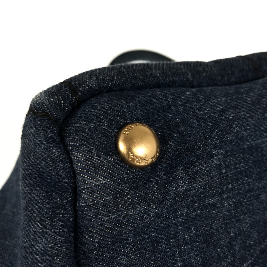 PRADA Canapa B1877B Tote Bag kkd Used from japan thumbnail 5