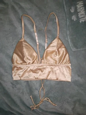 Soutien-gorge Sans Armatures Doré Undiz - Photo 1/4