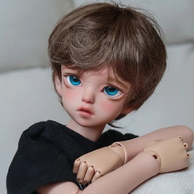 1/4 BJD Doll Bare Boy SD Ball Jointed Dolls Eyes Face Makeup DIY Toys Resin Gift