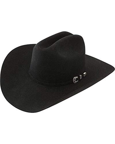 Stetson 6X Skyline Black Felt Cowboy Western Hat - Size 7 1/8 image 3