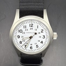 Hamilton Khaki Field Mechanical White Dial 38...