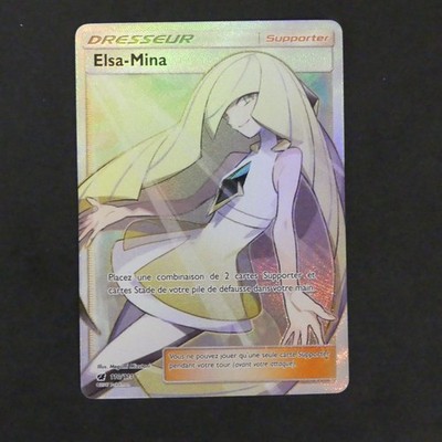 Elsa-mina Full Art Trainer 110/111 Invasion Karmin Sonne und Mond