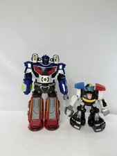 Adventure Force Astrobot 14"WalkingTalkingRobotOptimusPrime policeTransformer-Z