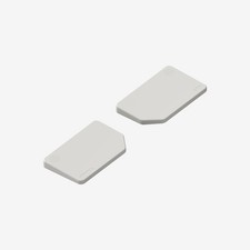 Nuphy Node Wrist Rest Lunar White low profile NEW