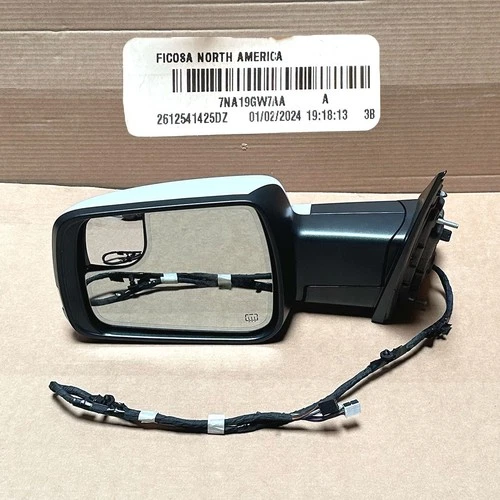 NEW OEM 2023-2024 Ram 1500 Mopar Outside Rear-View Mirror, Left - 7NA19GW7AA