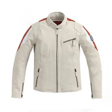 BMW Motorrad Motorbike Leather Jacket Vintage New BMW Motorcycle Biker Jacket