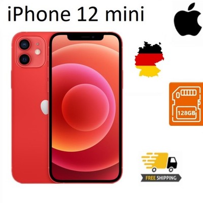 NEU Apple iPhone 12 mini- 128GB - (PRODUCT) RED (Ohne Simlock) Versiegelte