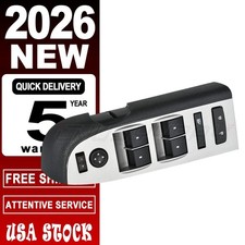 Window Switch Bezel Cover Front Left Driver Side Door Control Switch Panel Trim