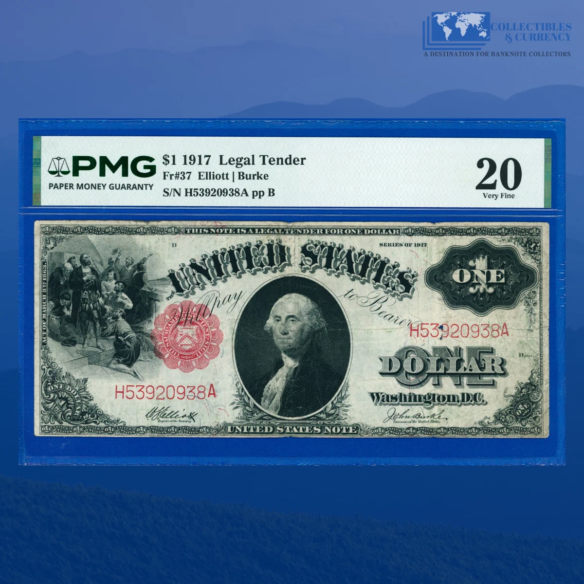 Circulated $1 1917 Year United States Large Size Notes for sale | eBay
