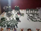 1984 Gi Joe Playsets.  Machine Gun Defense,  Mortar Defense,  Watch Tower.
