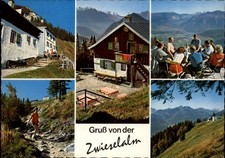 Gruss von der Zwieselalm Bad Reichenhall Bavaria Germany vintage postcard g441