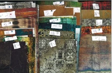 Abandoned 1 & 2 Cotton Quilt fabric Tim Holtz for Free Spirit 19 PC about 10 yds