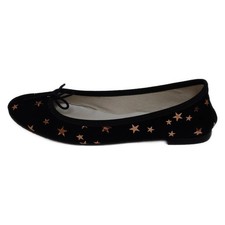 repetto Black Leather Women's Shoes