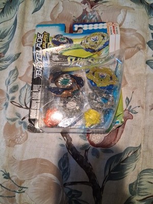 Hasbro Beyblade Burst Turbo Slingshock Dual Pack Fafnir F4 and Rudr R4 NEW!