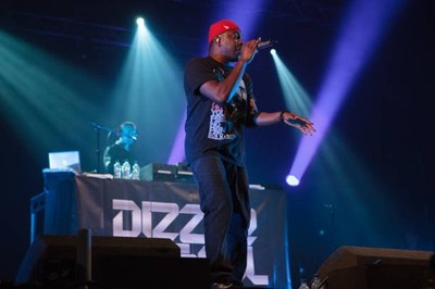 Dizzee Rascal of performs during Kendal Calling at Lowther Deer Pa- Old Photo 8