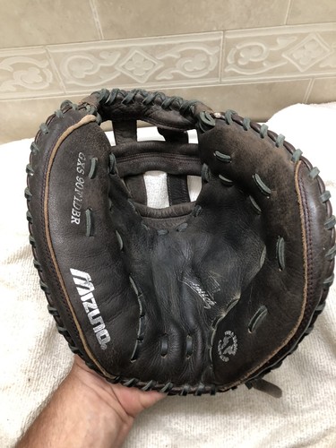 Mizuno GXS-90FDBR Mujeres Juego Listo 34” Softbol Receptor Guante Lanzamiento Derecho - Imagen 2 de 18