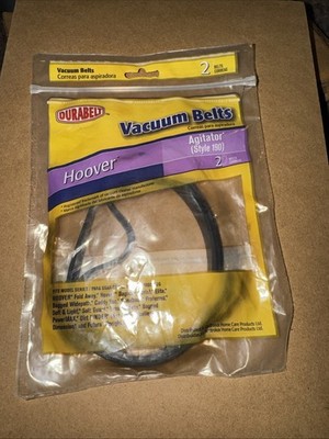 Durabelt Two Pack Vacuum Belts Hoover 190 Style 66190