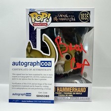 Brian Cox SIGNED LOTR: The War Of Rohirrim - Helm Hammerhand Funko Pop ACOA