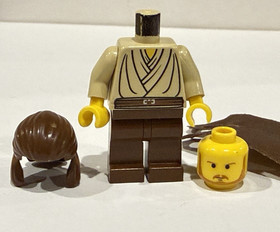 LEGO 7121 Star Wars Qui-Gon Jinn Minifigure Jedi sw0027  Jar Jar sw0017