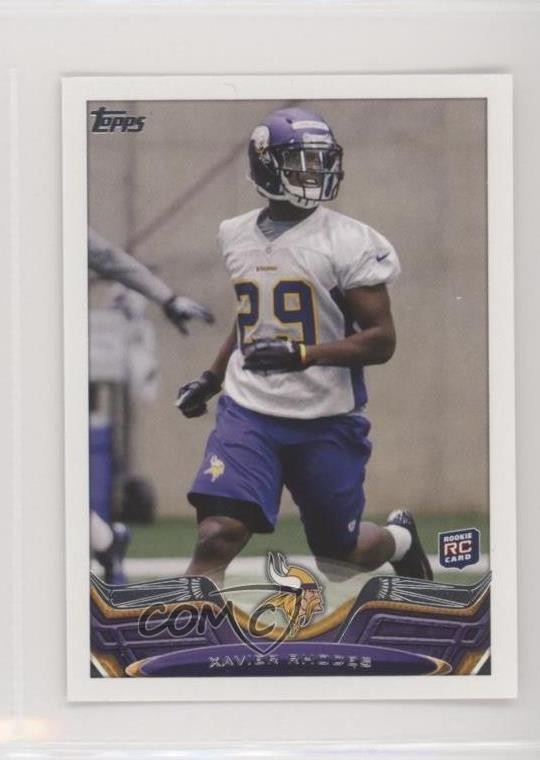 Xavier Rhodes #102 2013 Topps Mini Football