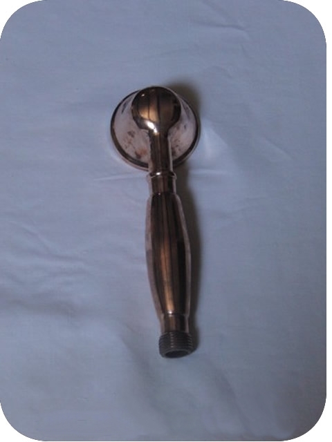 Douchette orientale en cuivre rouge brossé pour une douche marocaine d'exception