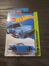 2015 🔥HOT WHEELS🛞  PORSCHE 934 TURBO RSR HW WORKSHOP #220 /250 BLUE