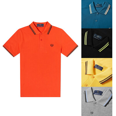 Fred Perry Polo Reissues Original Twin Tipped Polo Shirt Short Sleeves NEW
