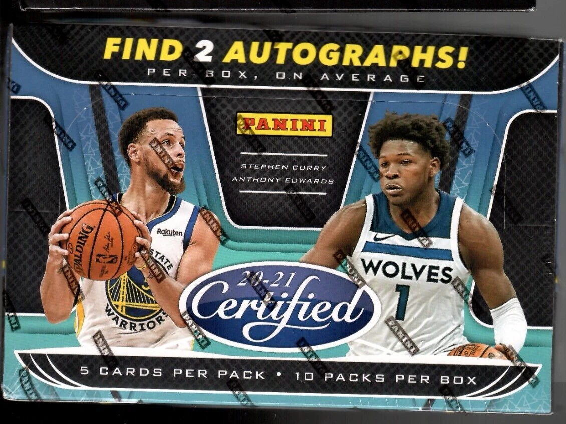 2020-21 Panini Certified Basketball Hobby Box