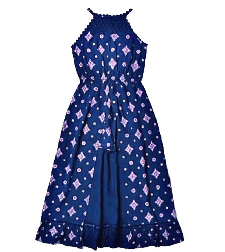 THML Navy Rayon Stripe Embroidered Halter Shoulder Tie Sleeveless Maxi Dress sz | eBay THML Navy Rayon Stripe Embroidered Halter Shoulder Tie Sleeveless Maxi Dress sz | eBay