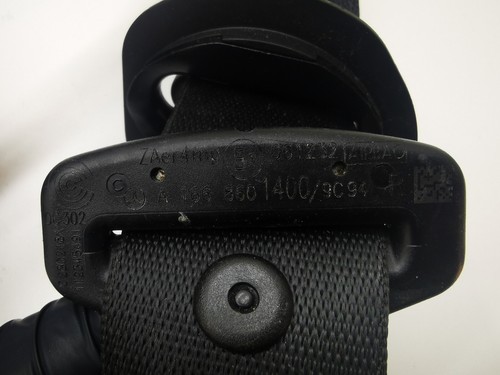 MERCEDES GLE GLS W166 FRONT RIGHT SIDE SEATBELT SEAT BELT BLACK A1668601400 2018 - Picture 9 of 9