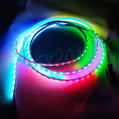 3mm Width 5V WS2812B 2020 RGB LED Strip Light 1M 144LEDs Addressable Individual - Picture 12 of 12
